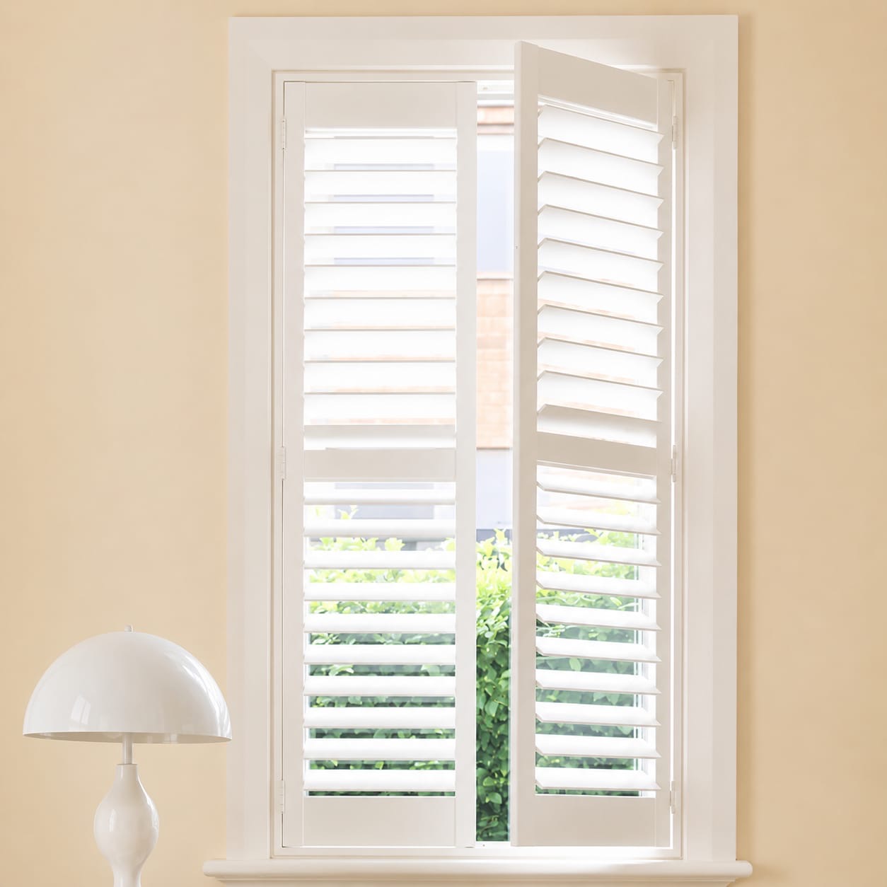 Close up of Shutter Louvres